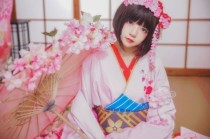 桜桃喵《加藤惠_和服》：美丽的和风时光