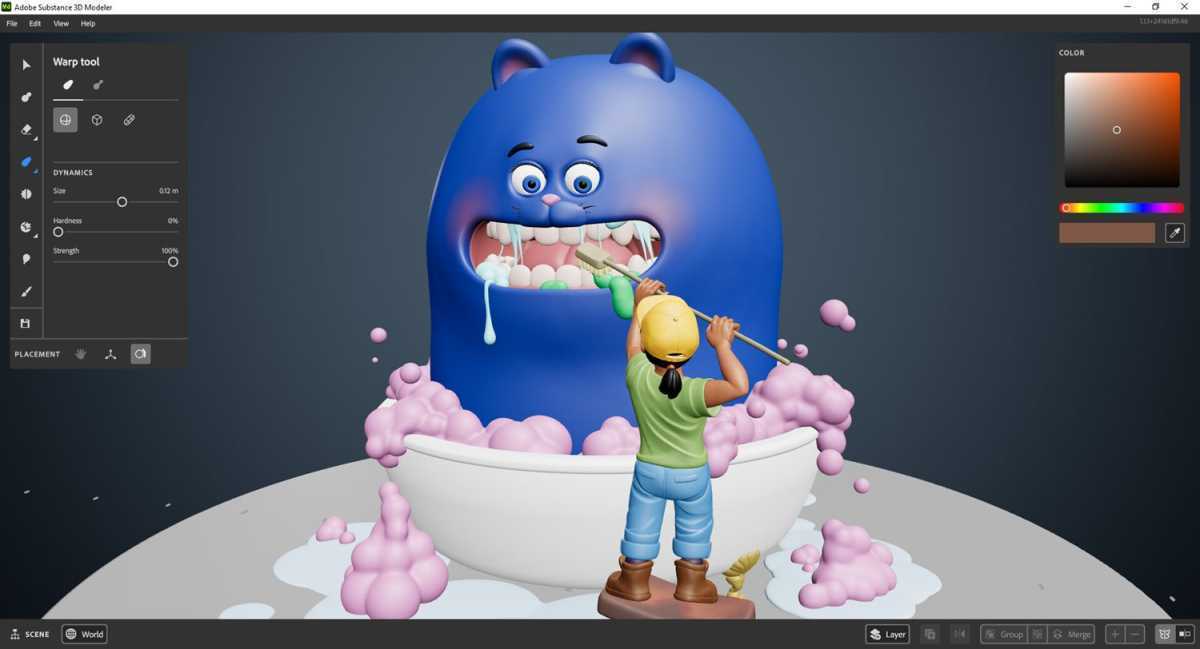 Adobe Substance 3D Modeler(三维雕刻建模软件) v1.22.8.1254 免激活完整安装版 第1张